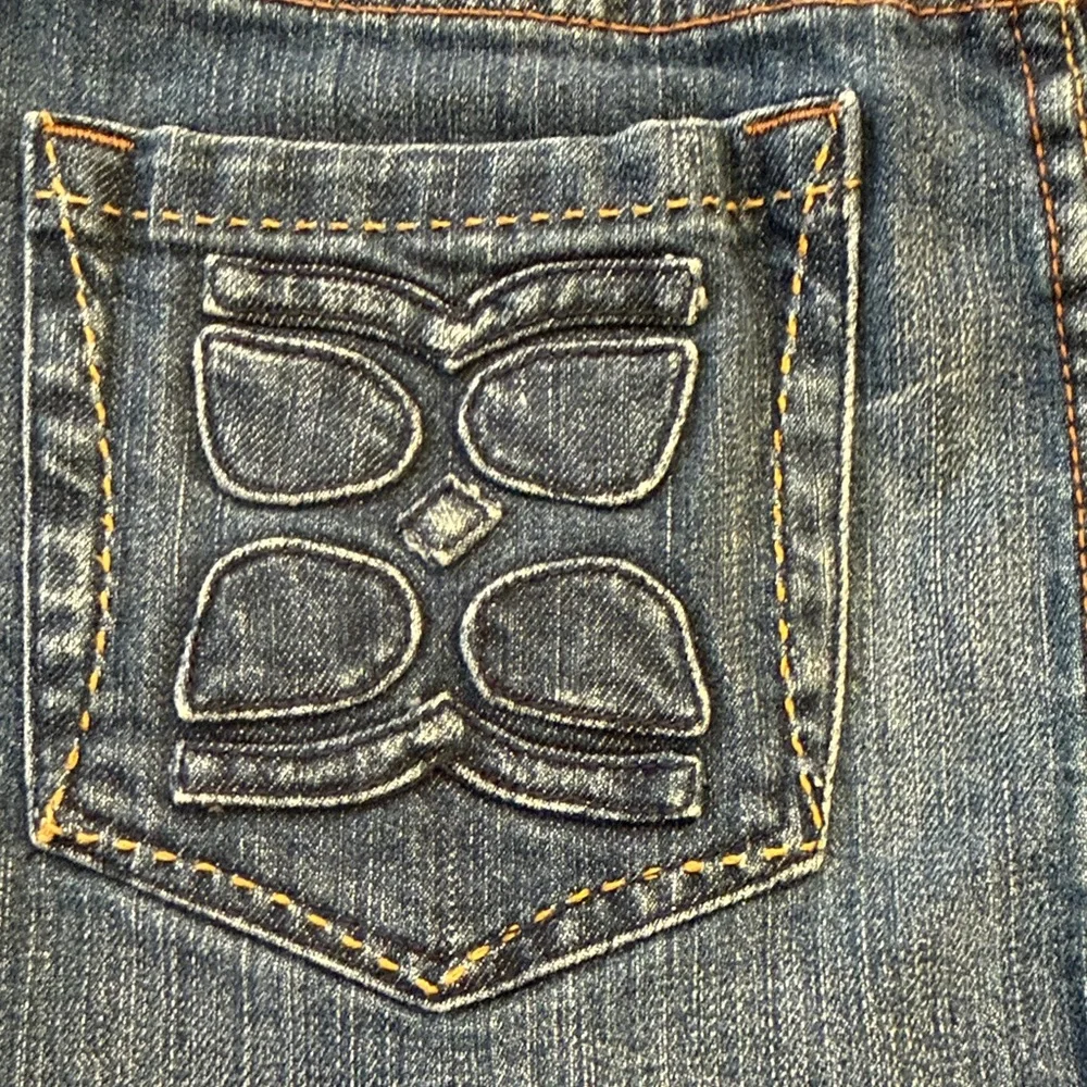 BCBGMaxAzria Dark Wash Denim Mini Skirt- NWOT - Picture 4 of 4